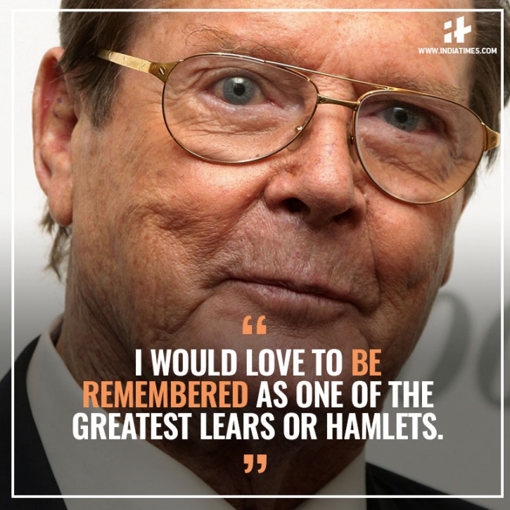 13 Philosophical Quotes By James Bond Star Roger Moore That Will Make