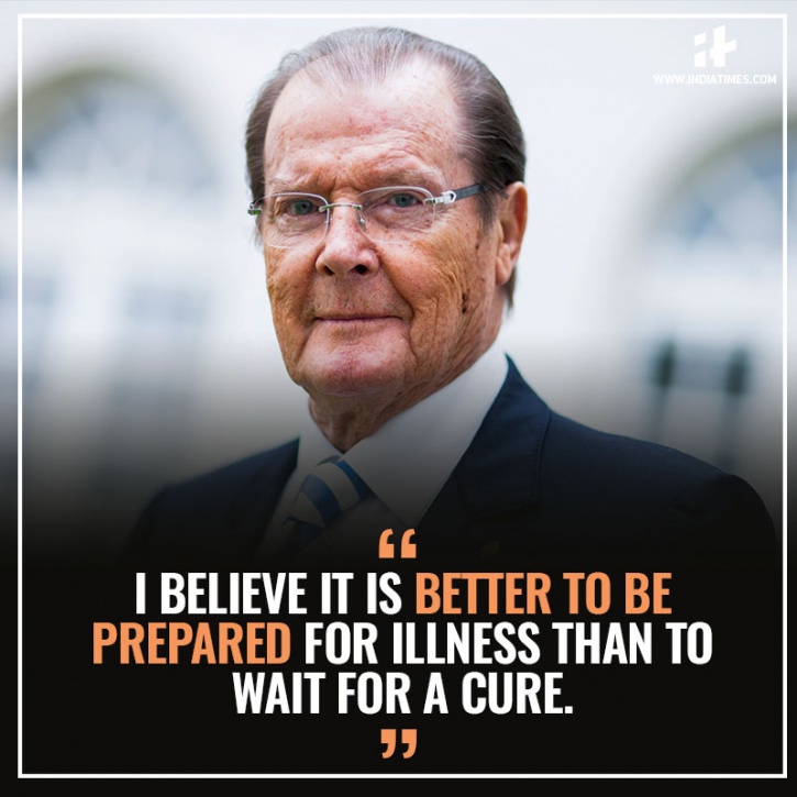 13 Philosophical Quotes By James Bond Star Roger Moore That Will Make