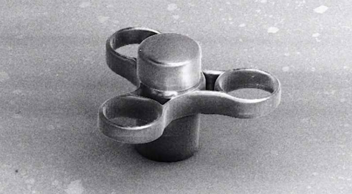 This Is The World S Tiniest Fidget Spinner Smaller Than The Width