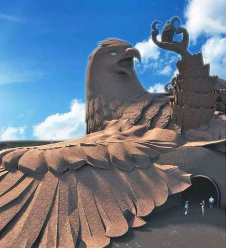 Kerala S Jatayu Nature Park Built Where The Mythical Bird Died Fighting Ravana Now Open For Visitors mythical bird died fighting ravana