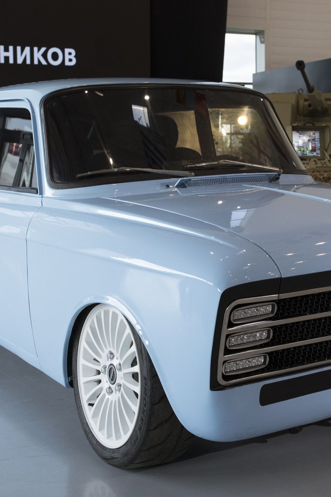 Kalashnikov Concern presented the concept electric vehicle based on IL Combi Kalashnikov Concern presented the concept electric vehicle based on IL Combi