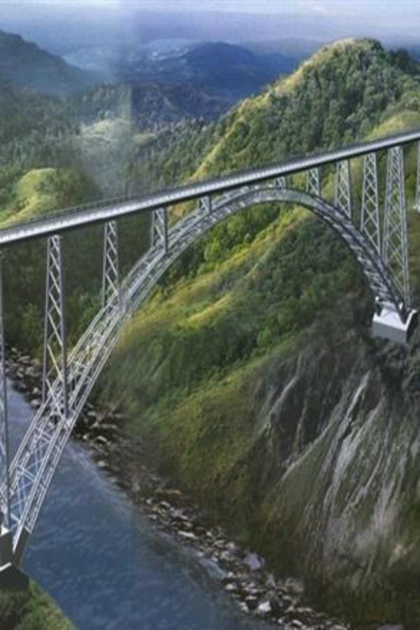 World S Highest Railway Bridge Over Chenab River To Soon Become A Reality