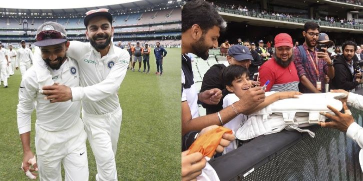 Watch How The Indian Team The Dressing Room And The Fans