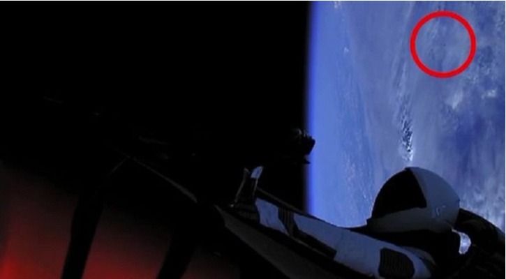 Get Background Tesla Roadster In Space Gif