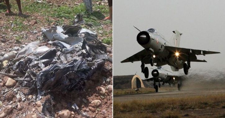 Squadron Leader Dies As Air Force's MiG-21 Crashes In ...