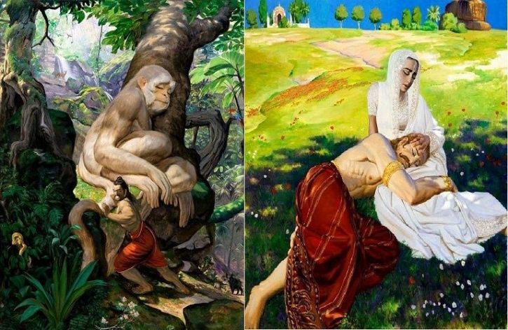 Italian Artist Stus The Mahabharata For 5 Years Takes 12 Giampaolo Tomassetti