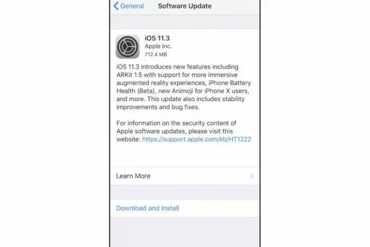 Apple Releases iOS 11.3 Update For iPhones & iPads, Displays Battery ...