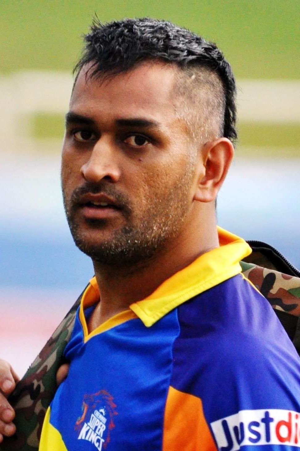 Dhoni Hairstyle 2018 Ipl  Fade Haircut