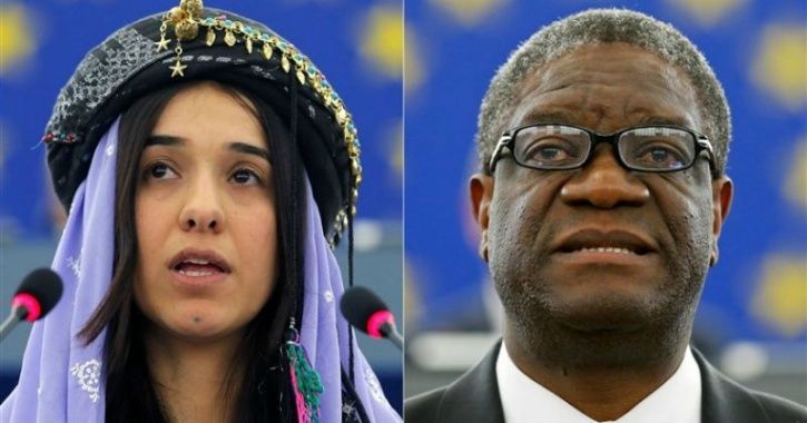 Image result for nobel peace prize 2018
