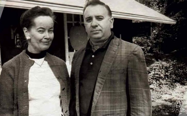   Lorraine Warren and her husband Ed. 