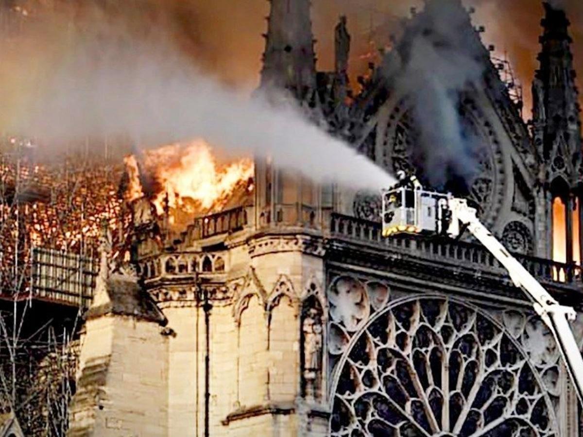 Salma Hayek's husband pledges €100m for Notre Dame reconstruction