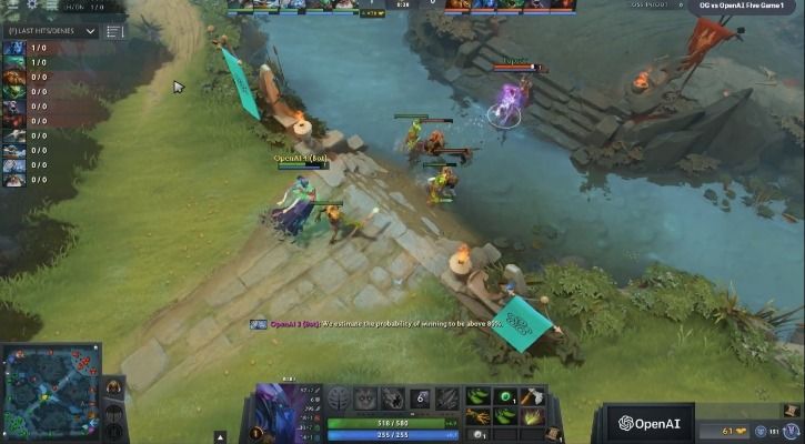 Openaiopenais Dota 2 Ai Steamrolled Last Years