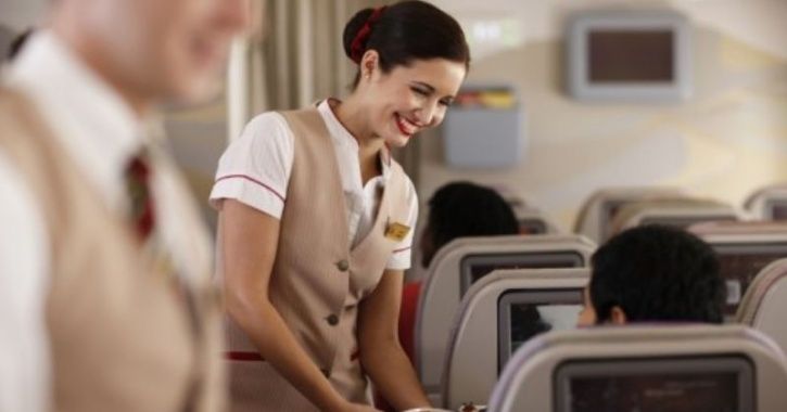 Dedicated Indian Air Hostess Takes Care Of Sick Passenger Throughout Flight Gets Lauded