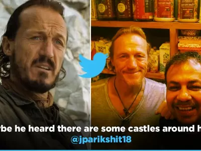  Game Of Thrones' Jerome Flynn AKA Ser Bronn Is In Mumbai & Fans Are Wondering If He's Got 'Castle In India'