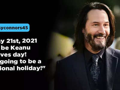 Fans Have Dubbed May 21, 2021 As Keanu Reeves Day And They Want It To Be A National Holiday