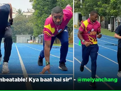 Anil Kapoor Trains With Jamaican Sprinter Yohan Blake & Fans Are In Awe Of The 'Jhakkas' Actor