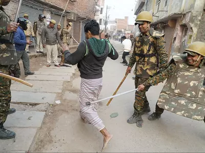UP Police Of Assaulting Muslims During CAA Stir