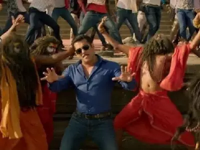 Salman Khan in Dabangg 3 Hud Hud song.
