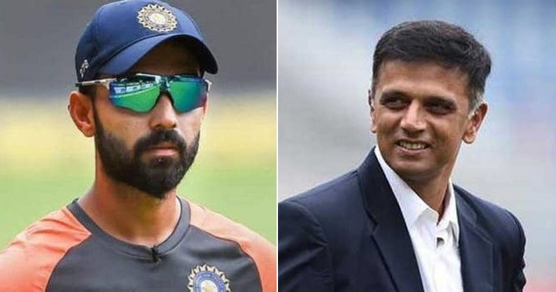 After Rahane Was Left Out Of World Cup Squad, It Was Dravid Who Played ...