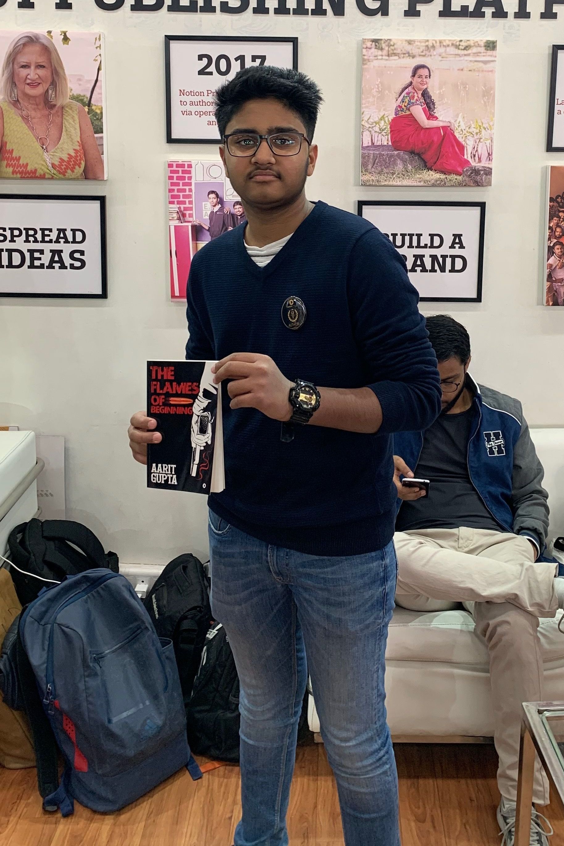 Meet The Child Prodigy Who Lives On Suspense Thrillers And Has Authored A Book On Atrocities Aarit Gupta