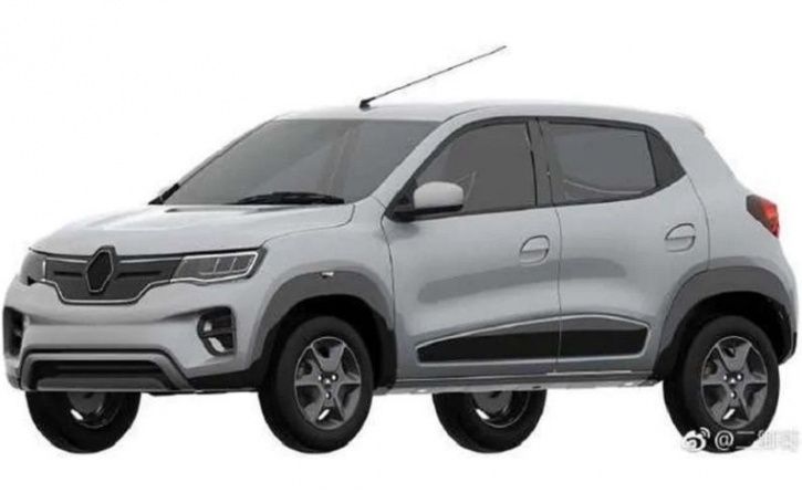 Renault Kwid Electric Patent Images Of India Bound Renault