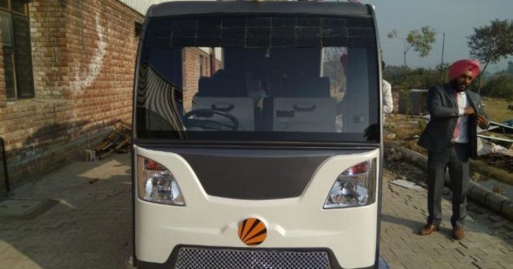 Punjab Students Develop India’s First Driverless Solar-Powered Bus Priced At Just Rs 6 Lakh