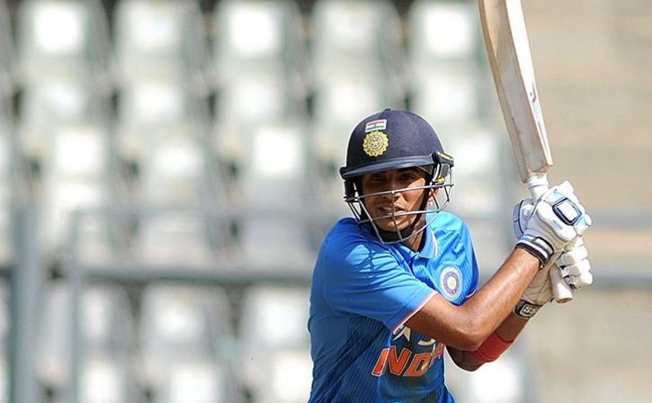 Shubman Gill:19-Year-Old Opening Batsman Shubman Gill ...