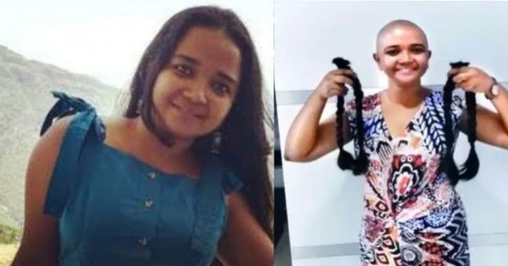 Daughter In Law Shaves Head Woman Shaves Her Head Donates Her