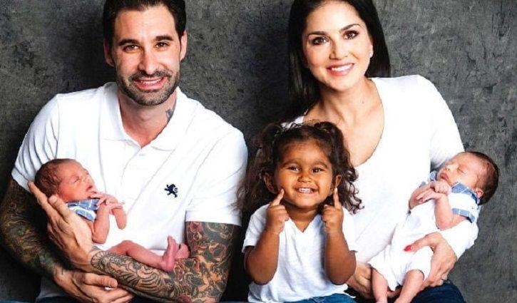 These Pics Of Sunny Leone & Daniel Weber With Their Kids Make For A