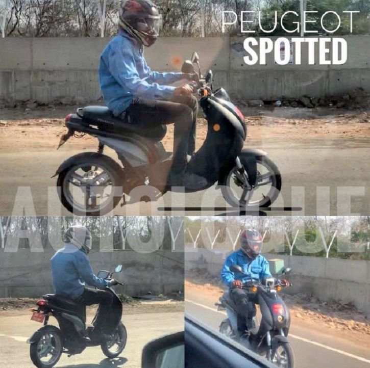 Peugeot Eludix Spy Shots Mahindra Owned Peugeot Motorcycles