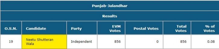 lok sabha election results