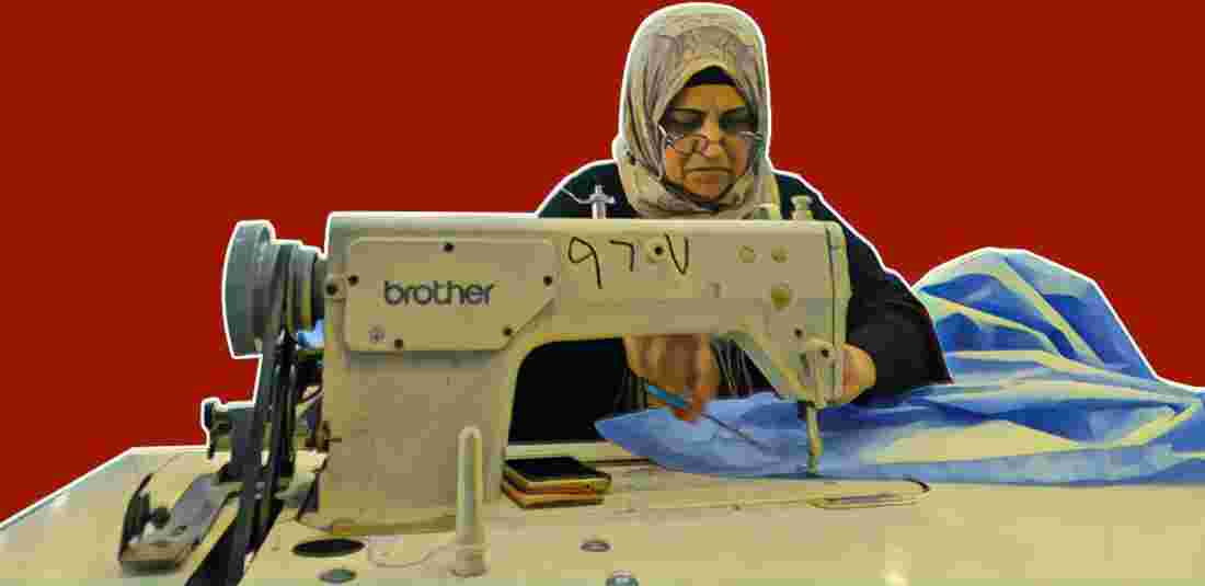 Thousands Of Widows Of Iraq War Have Picked Up Sewing Machines To Start Life All Over Again