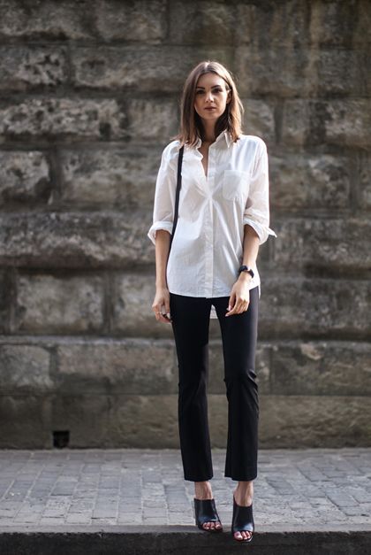 Styling tips:13 Seriously Cool Ways To Style A White Shirt, Your ...