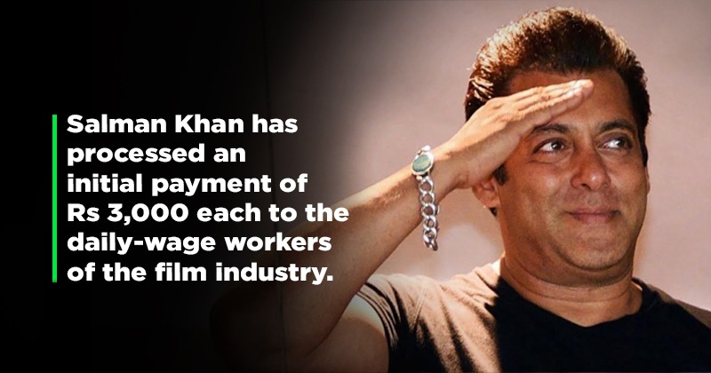 Salman Khan Honours His Promise, Begins Transferring Funds To Daily