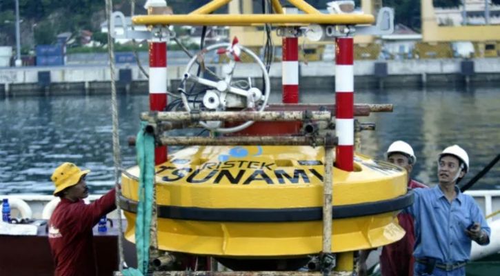 Japan tsunami meters