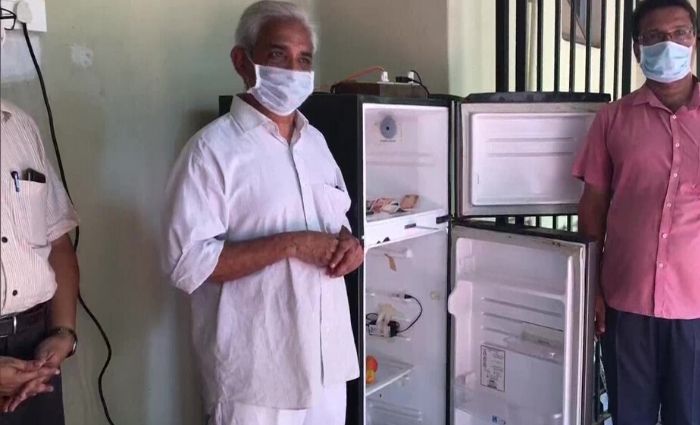 Karnataka Researchers Create Disinfection Chamber Out Of An Old Fridge