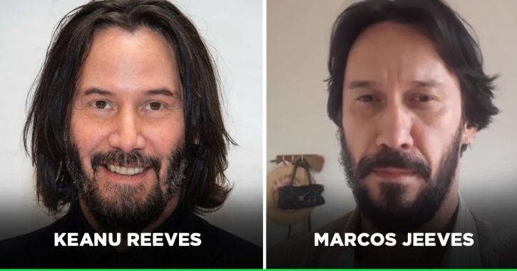 Keanu Reeves Has A Doppelganger In Brazil He Says The Resemblance Helps Him Flirt With Women