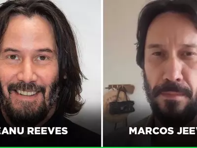 Keanu Reeves Has A Doppelganger On TikTok & He Says The Resemblance Helps Him Flirt With Women