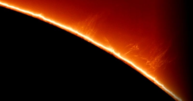 Guy Captured 'Rain Of Fire' In Sun's Atmosphere From His Backyard, 150 ...