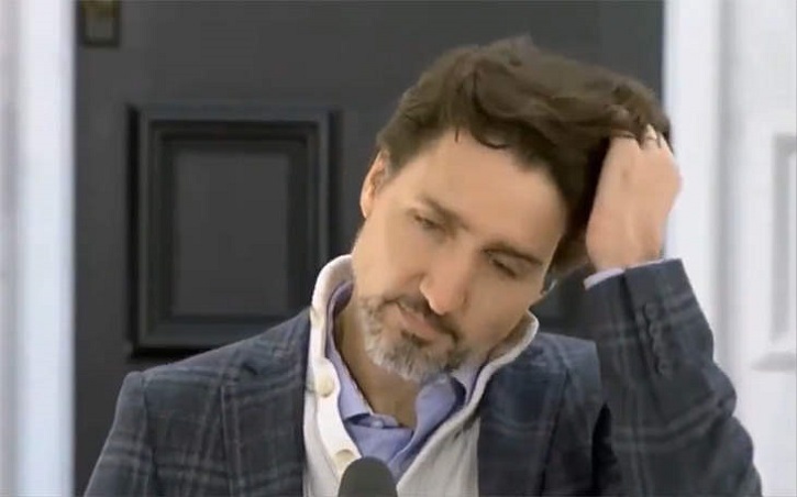 Watch: Justin Trudeau's Spontaneous Hair Flip Is Making The Internet