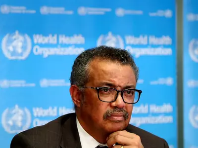 Director General of the World Health Organization (WHO) Tedros Adhanom Ghebreyesus