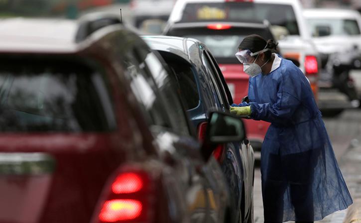 Drive-Through Coronavirus Testing Facility Launched In Gurugram