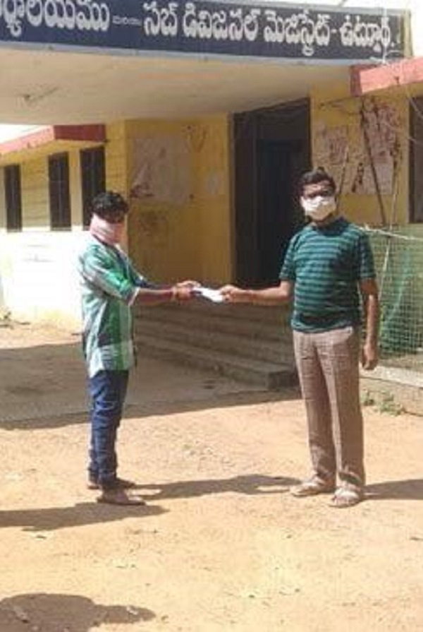Wanting To Help Sanitation Worker Donates Two Months Salary Worth Rs 