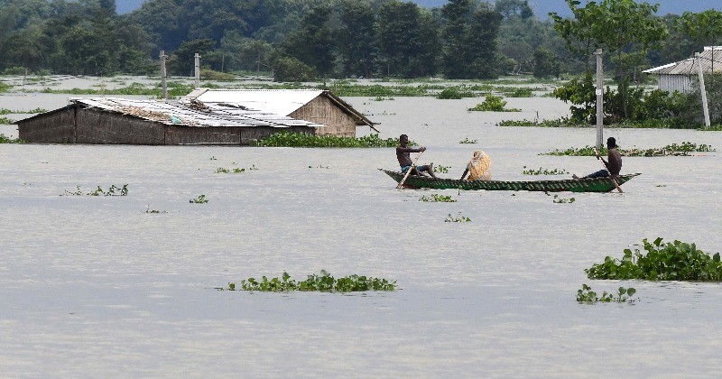 Assam Floods Death Toll Reaches 113 Over 569 Lakh People Affected 626 Relief Camps Set Up 1001