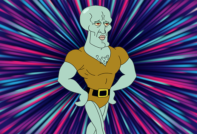 Handsome Squidward