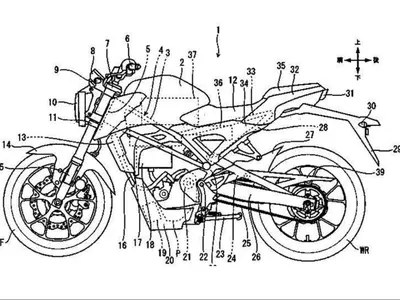 Electric Bike, Honda Electric Bike, CB125R Electric, Honda Electric Patent, Technology News, Auto News