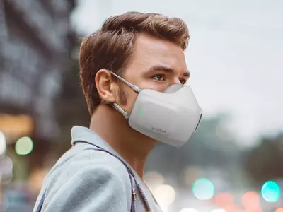 LG Face Mask, Battery Powered Mask, HEPA Filter Mask, LG PuriCare Wearable Air Purifier, Latest Face Mask, Innovative Face Masks, Covid-19, Tchnology News