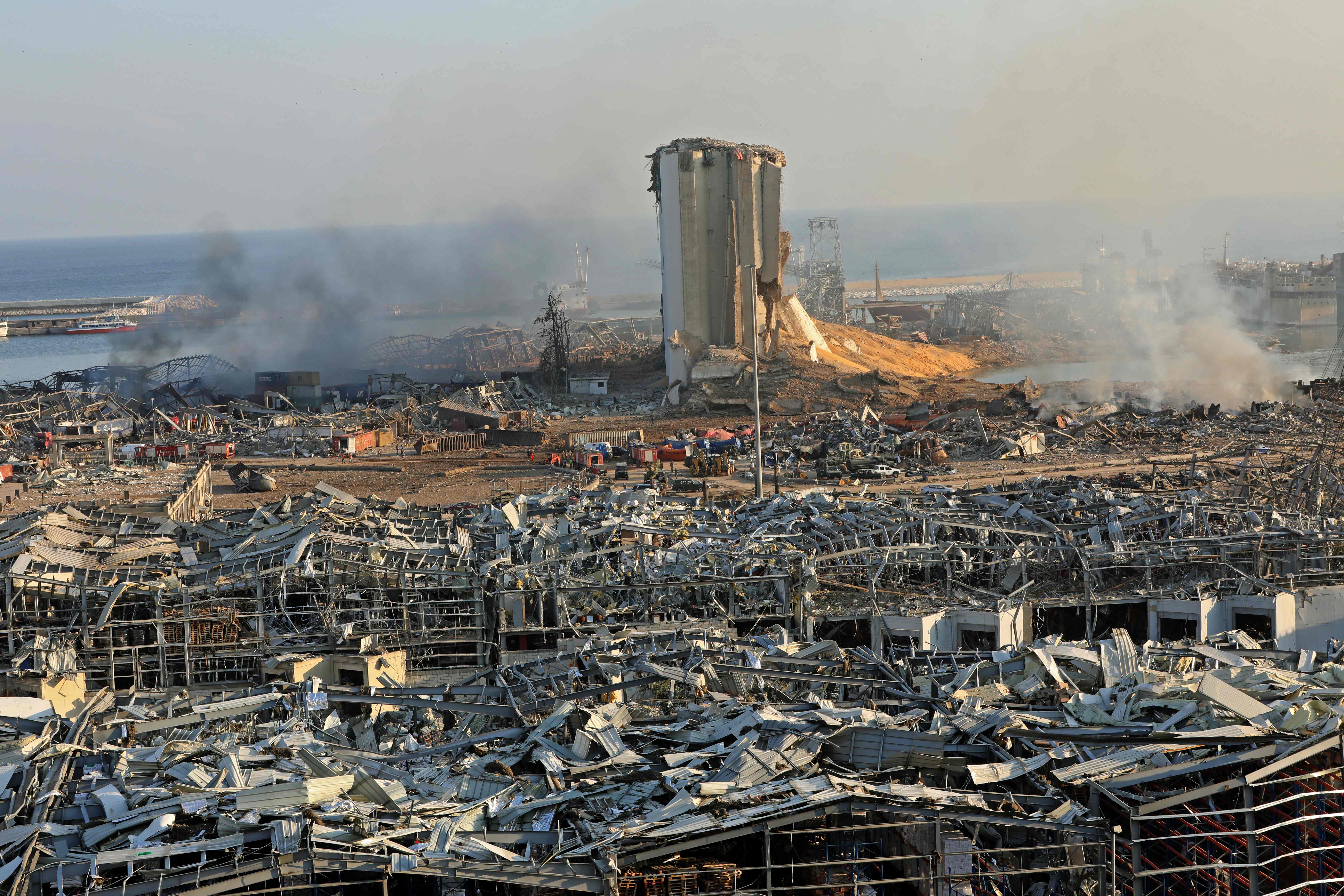 Before And After Images Beirut Explosion 3578