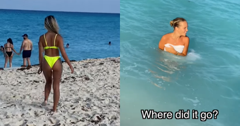 Prankster Swaps Girlfriend s Bikini With One That Dissolves In Water