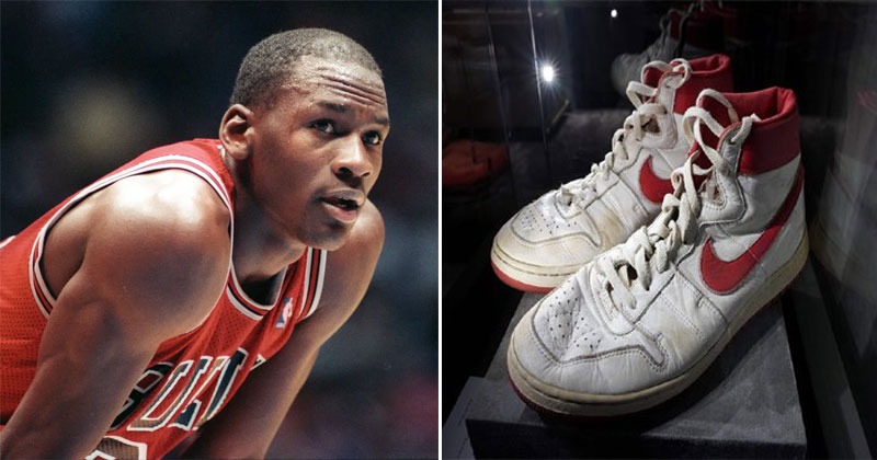 Basketball Legend Michael Jordan's Sneakers Sold For $615,000, New Record